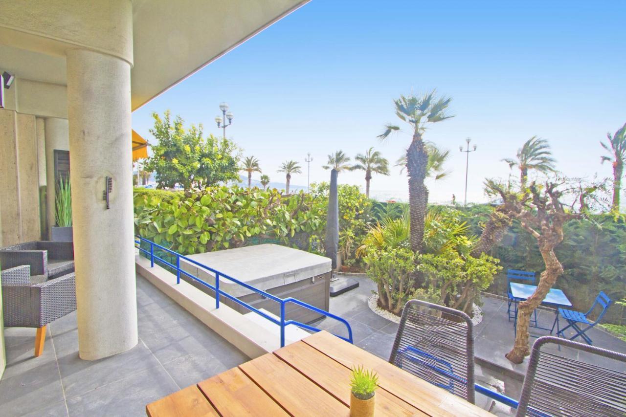 Luxury Garden Jacuzzi Promenade Apartamento Nice Exterior foto