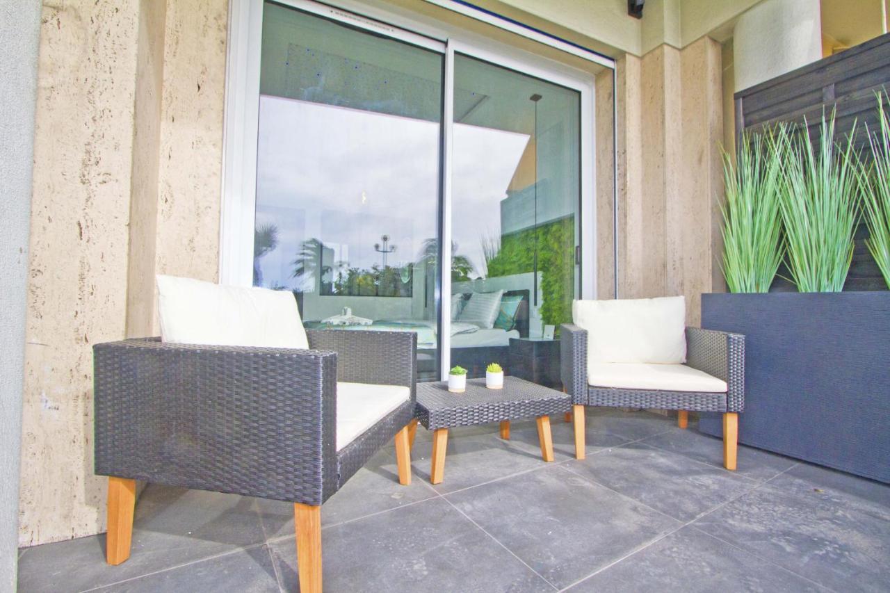 Luxury Garden Jacuzzi Promenade Apartamento Nice Exterior foto